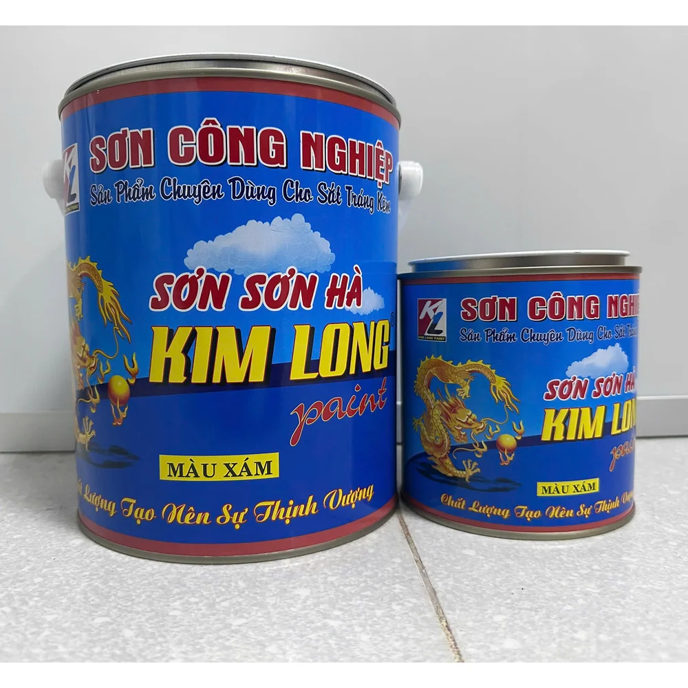 SƠN CÔNG NGHIỆP KIM LONG lon 4kg