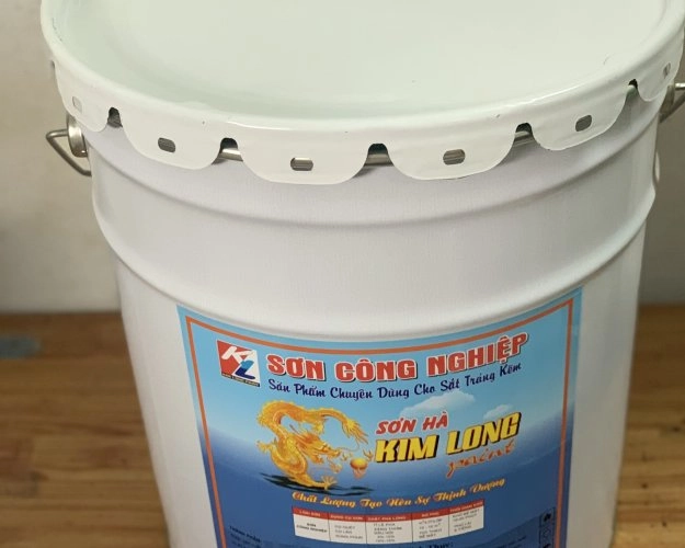 SƠN CÔNG NGHIỆP KIM LONG Thùng 20kg Màu Xám